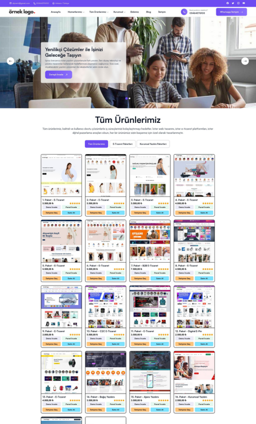Web Agency Package - 125