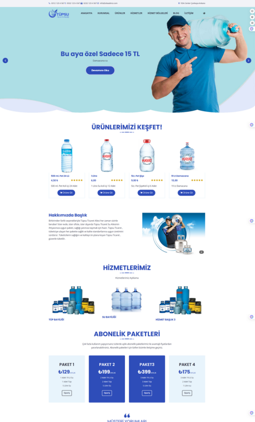 Su Dağıtım Web Paketi-158