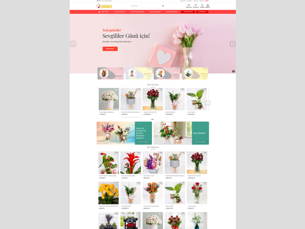 Florist E-Commerce Package-218