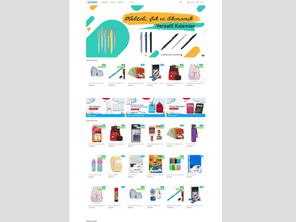 Stationery E-Commerce Package-226