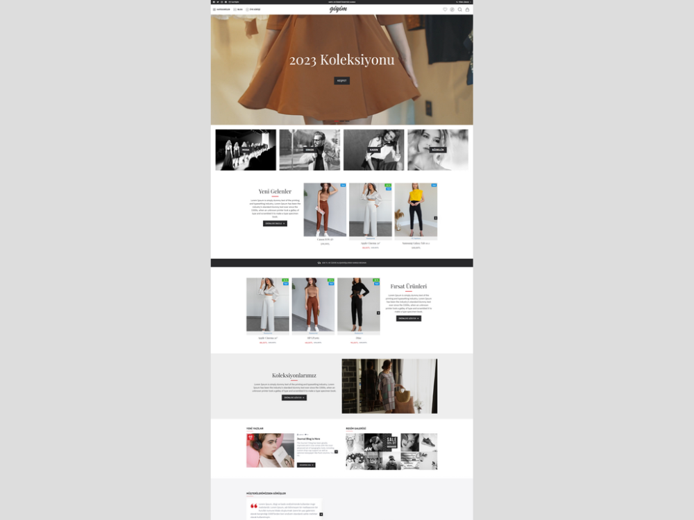 Clothing E-Commerce Package-213