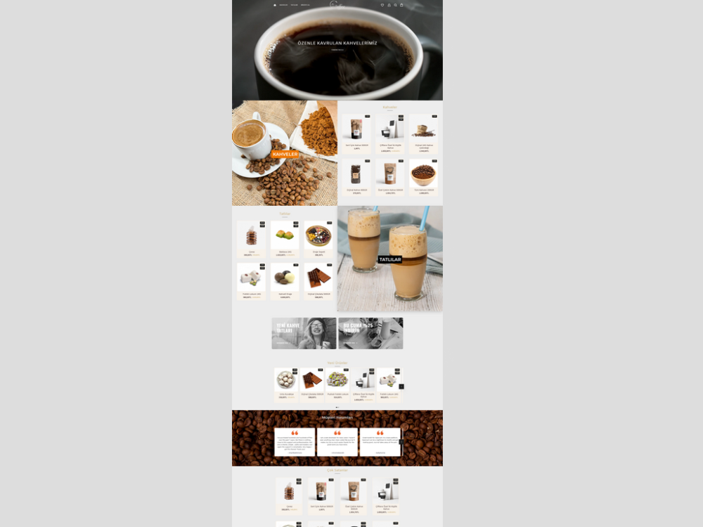 Coffee E-Commerce Package-230
